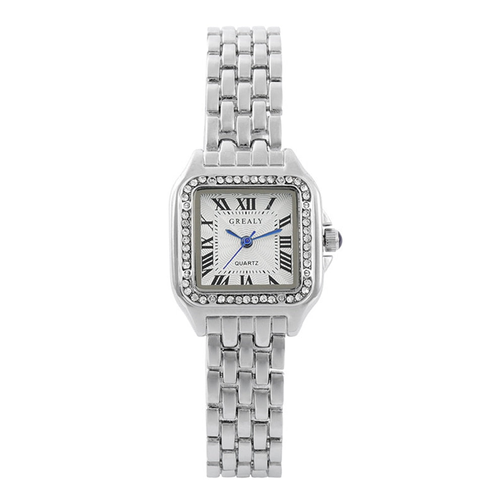 Luxury Women's Fashion Square Quartz Watches